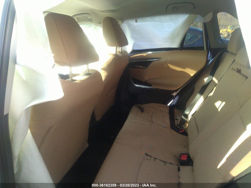 VIN 2T3P1RFV8NW263388 2022 TOYOTA RAV4 XLE