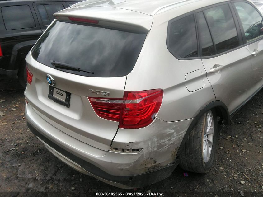 2015 BMW X3 XDRIVE28I - 5UXWX9C53F0D55367