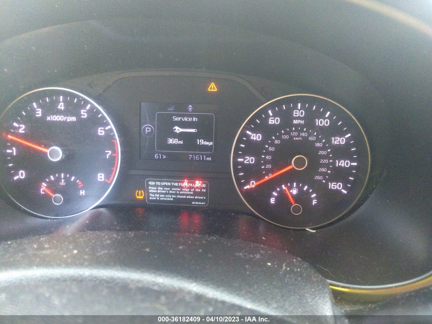 VIN KNDPM3AC5K7608040 2019 KIA SPORTAGE LX