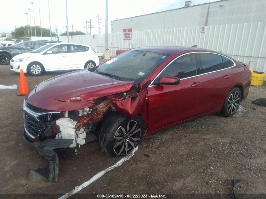 2021 CHEVROLET MALIBU RS - 1G1ZG5ST7MF056780