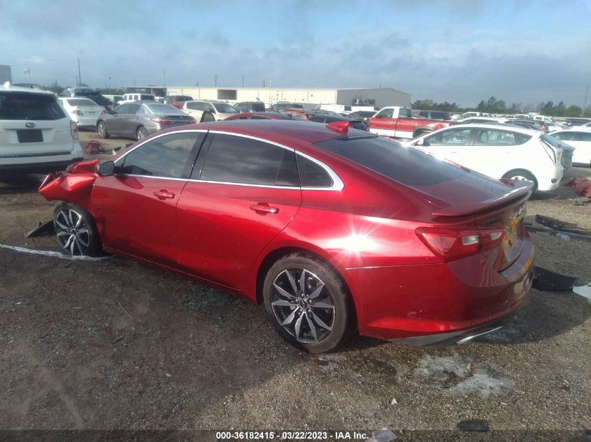 2021 CHEVROLET MALIBU RS - 1G1ZG5ST7MF056780