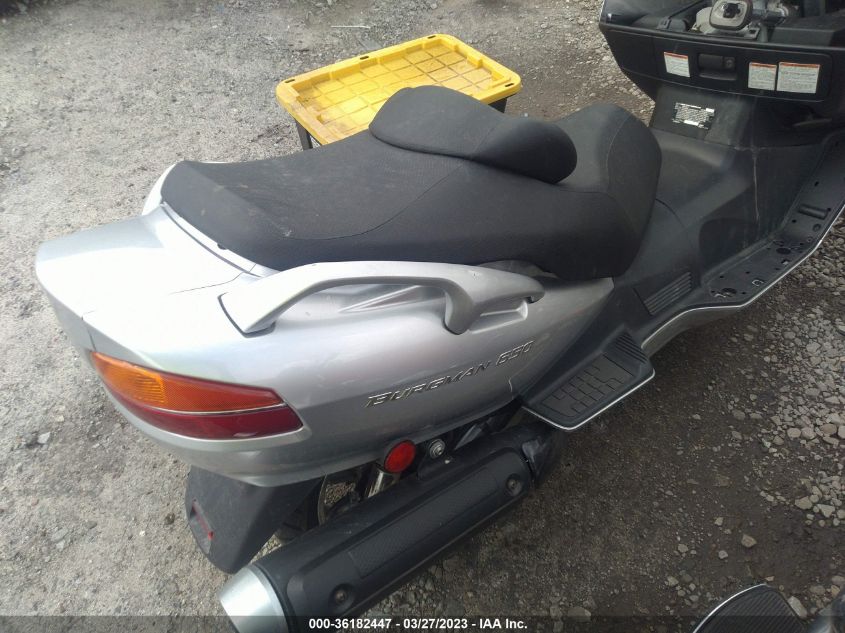 2004 SUZUKI AN650 K3 JS1CP51AX42100687