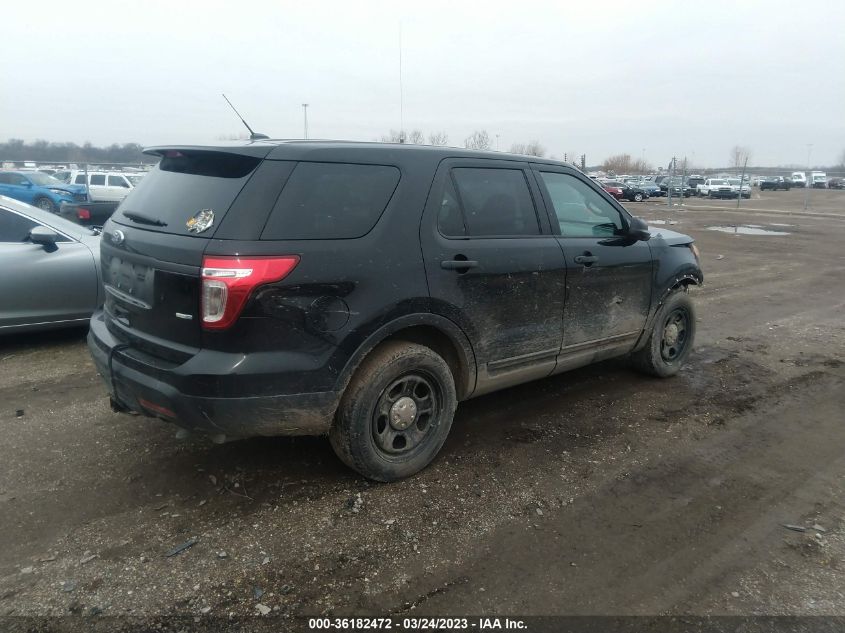 2015 FORD UTILITY POLICE 1FM5K8AR0FGA56804