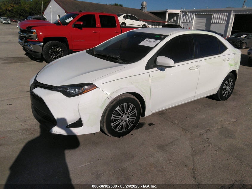 VIN 2T1BURHEXHC787154 2017 TOYOTA COROLLA L/LE/XLE/SE
