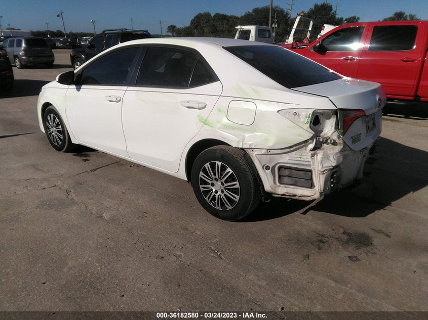 VIN 2T1BURHEXHC787154 2017 TOYOTA COROLLA L/LE/XLE/SE