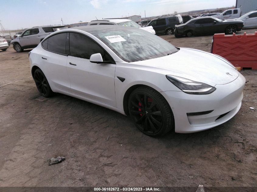 2019 TESLA MODEL 3 LONG RANGE/PERFORMANCE - 5YJ3E1EB4KF487576