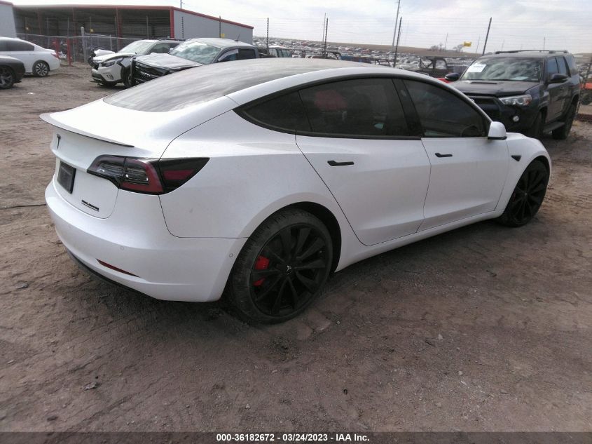 2019 TESLA MODEL 3 LONG RANGE/PERFORMANCE - 5YJ3E1EB4KF487576