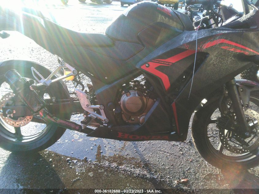 2022 HONDA CBR300 R MLHNC5109N5800151