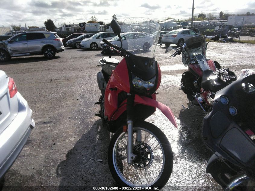 2014 KAWASAKI KLR 650 AZ366442