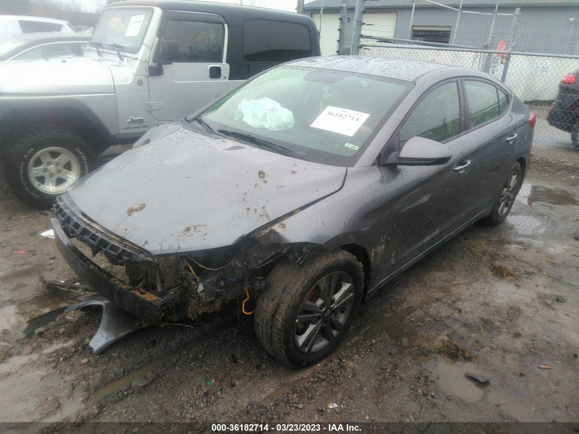 VIN 5NPD84LF3JH397306 2018 HYUNDAI ELANTRA SEL