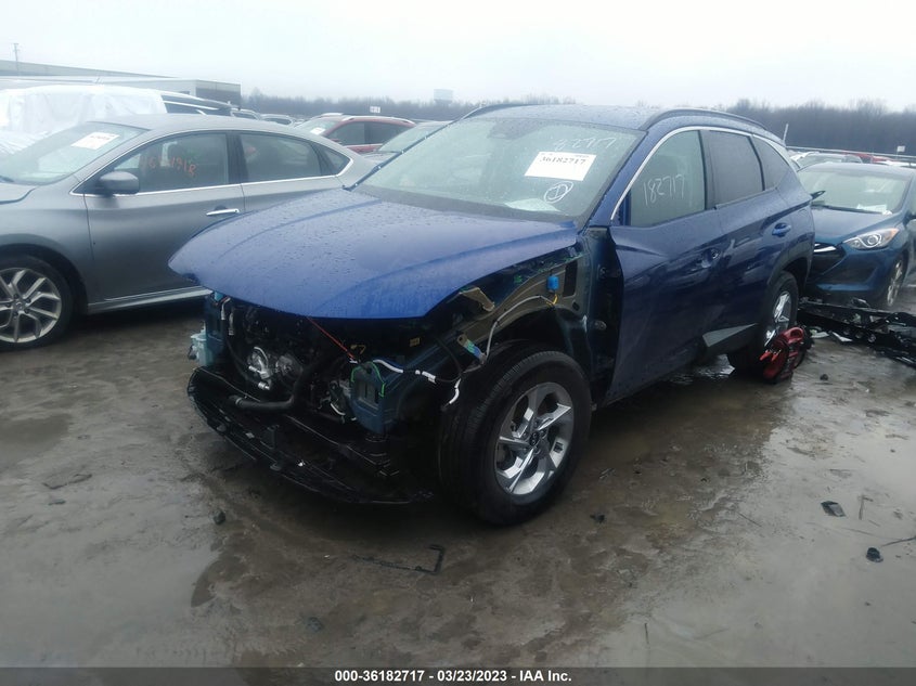 VIN 5NMJBCAE0NH075993 2022 HYUNDAI TUCSON SEL