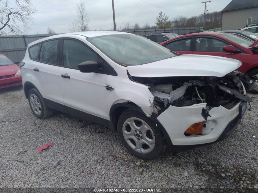 2018 FORD ESCAPE S - 1FMCU0F77JUD27622