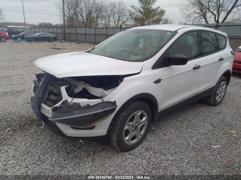 2018 FORD ESCAPE S - 1FMCU0F77JUD27622