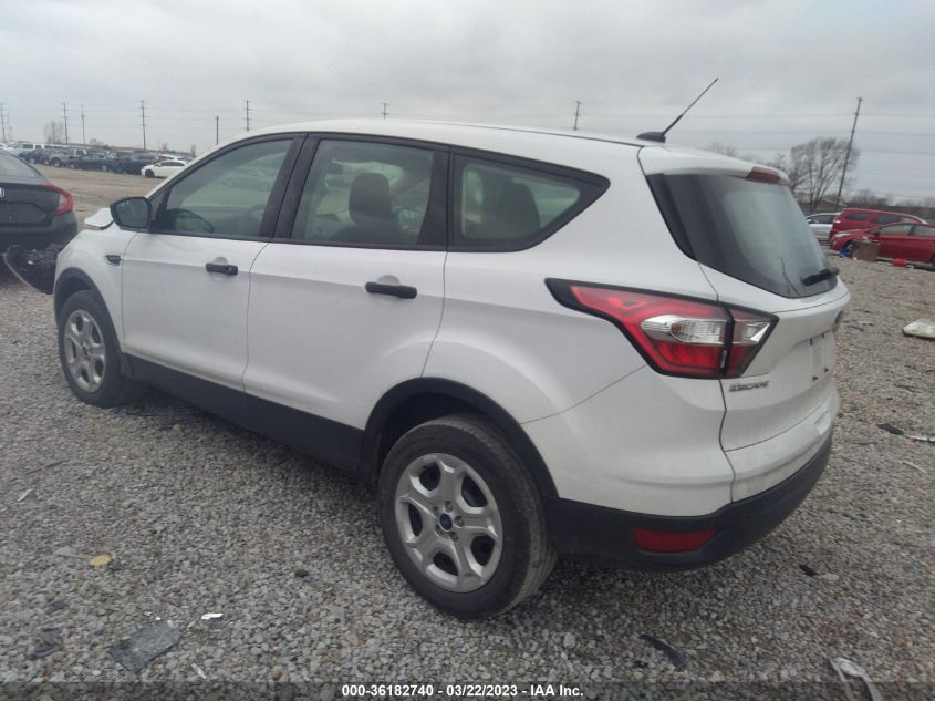 2018 FORD ESCAPE S - 1FMCU0F77JUD27622