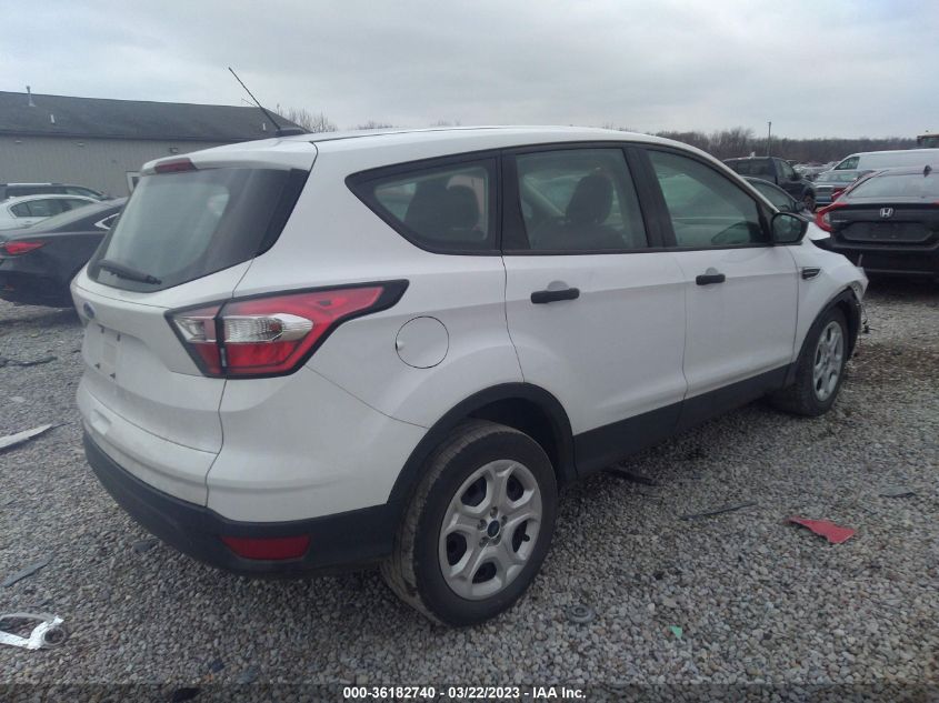 2018 FORD ESCAPE S - 1FMCU0F77JUD27622