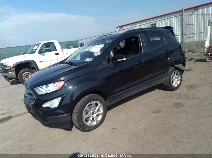 VIN MAJ6S3GL4KC294970 2019 FORD ECOSPORT SE