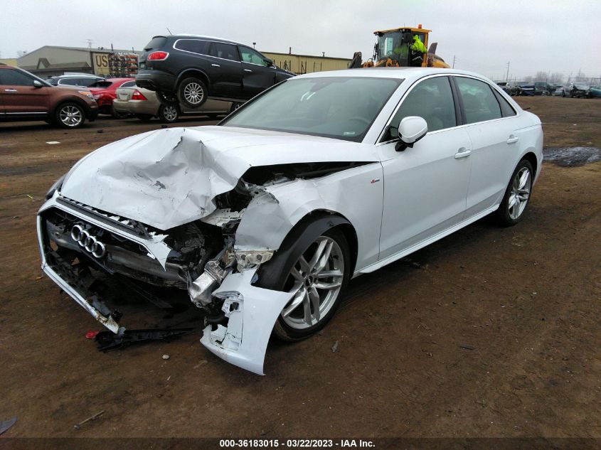 2020 AUDI A4 PREMIUM PLUS - WAUENAF47LA039624