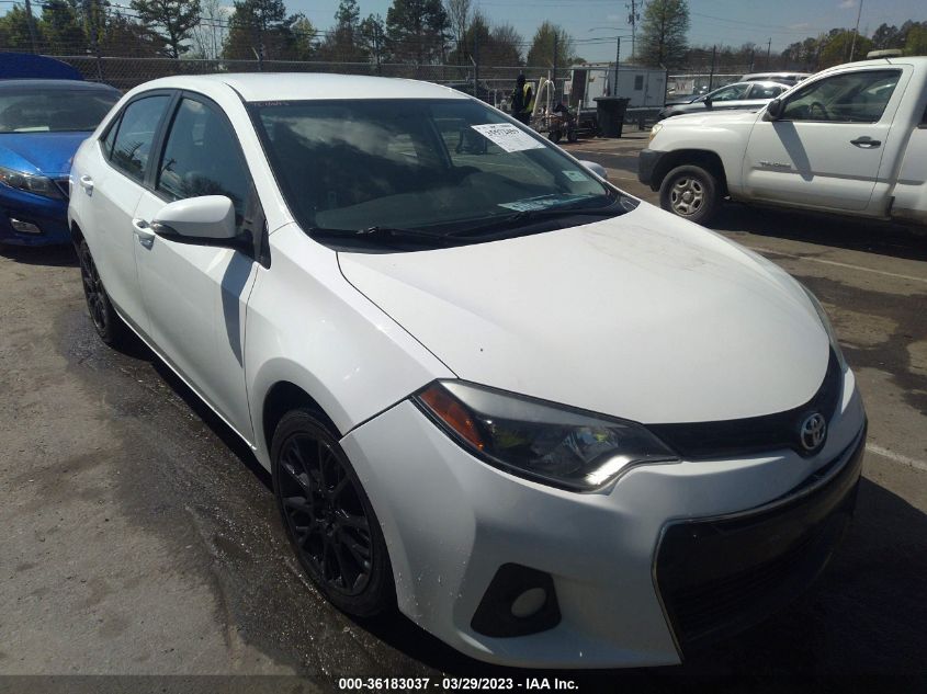 2016 TOYOTA COROLLA S - 2T1BURHE1GC498517