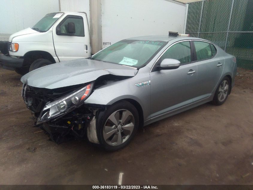 2014 KIA OPTIMA HYBRID EX - KNAGN4AD4E5069385