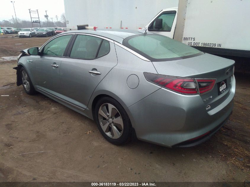 2014 KIA OPTIMA HYBRID EX - KNAGN4AD4E5069385