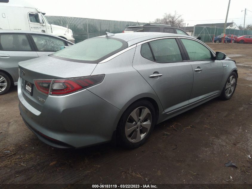 2014 KIA OPTIMA HYBRID EX - KNAGN4AD4E5069385