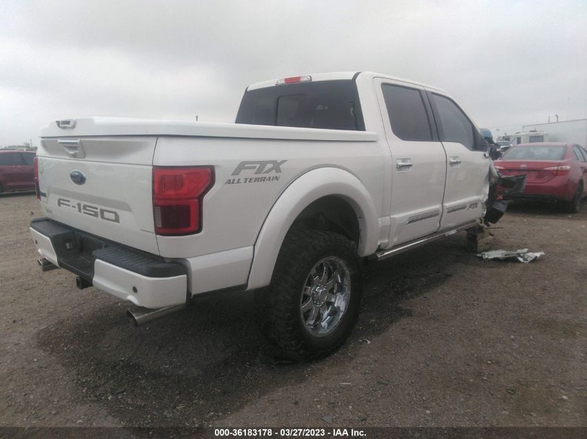 2018 FORD F-150 XL/XLT/LARIAT - 1FTEW1E54JFD71658