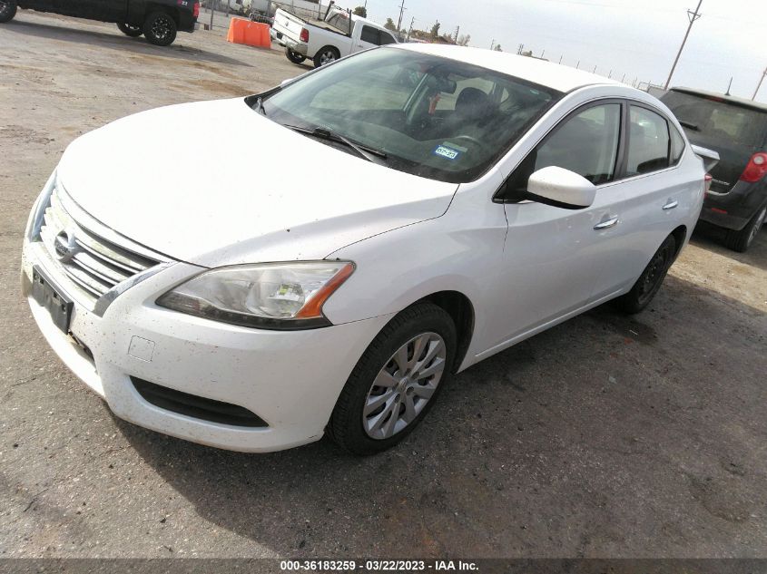 2014 NISSAN SENTRA S/FE+ S/SV/FE+ SV/SR/SL - 3N1AB7AP9EL681355