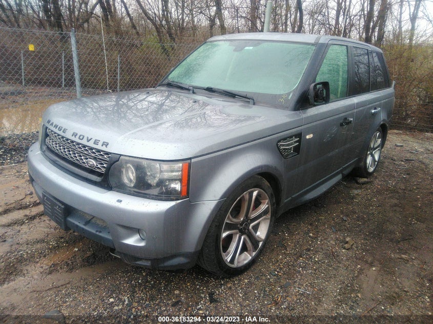 2012 LAND ROVER RANGE ROVER SPORT VIN: SALSK2D45CA726567
