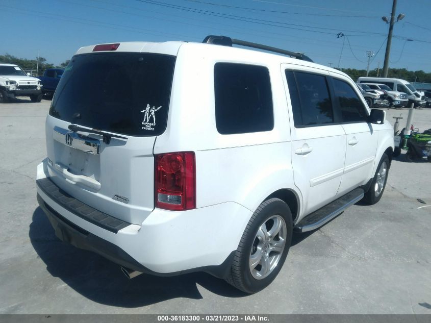 2013 HONDA PILOT EX-L - 5FNYF4H72DB082086
