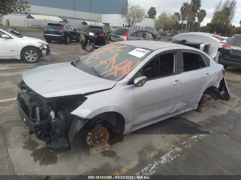 VIN 3KPA24AD7LE274458 2020 KIA RIO S