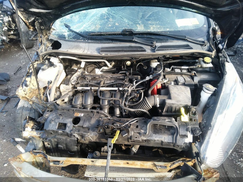 VIN 3FADP4BJ7KM117395 2019 FORD FIESTA SE