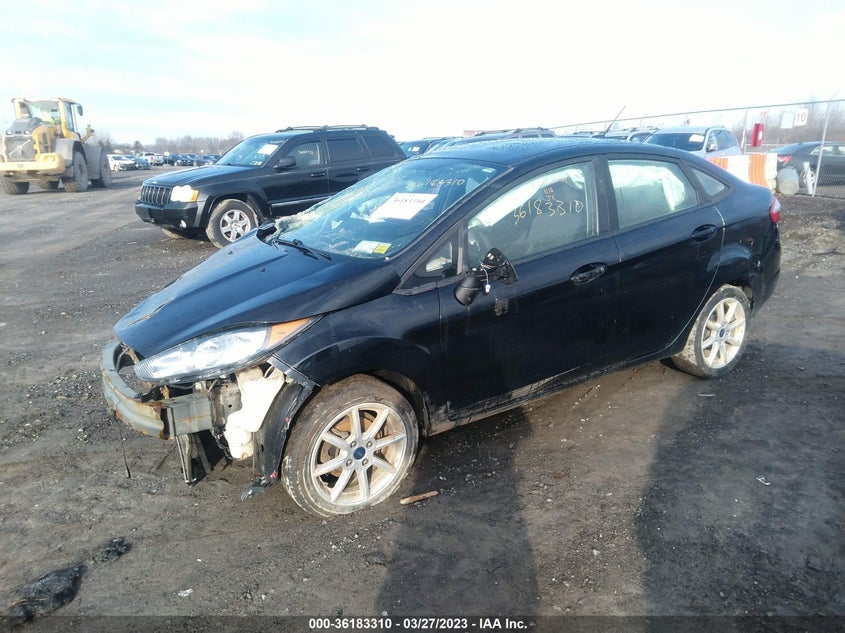 VIN 3FADP4BJ7KM117395 2019 FORD FIESTA SE