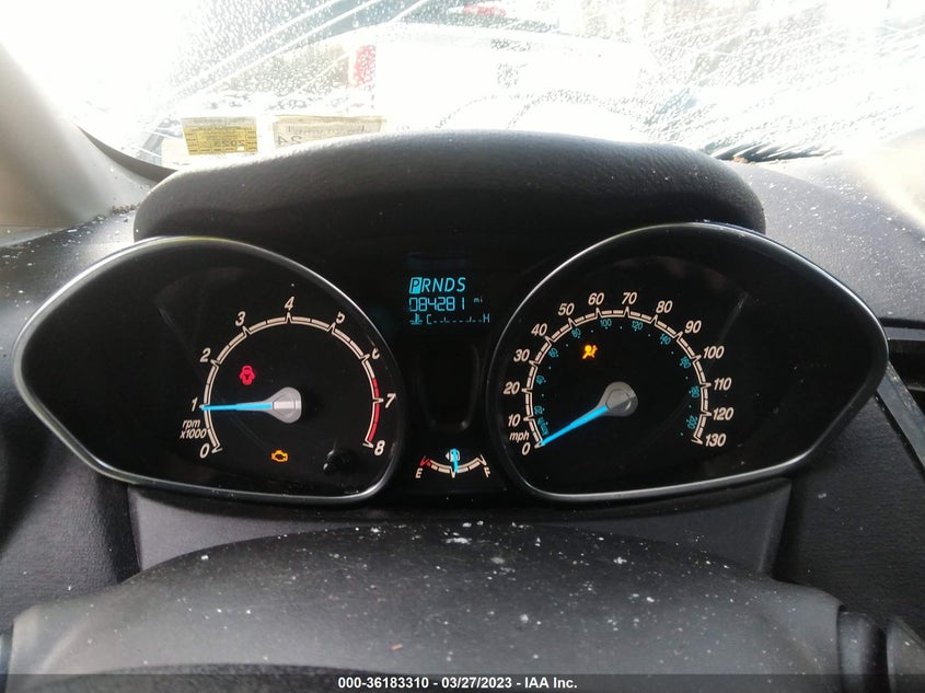 VIN 3FADP4BJ7KM117395 2019 FORD FIESTA SE