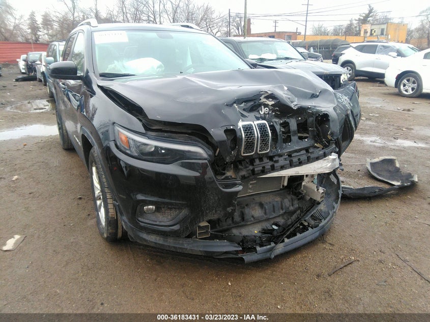 VIN 1C4PJLCX1KD340663 2019 JEEP CHEROKEE LATITUDE