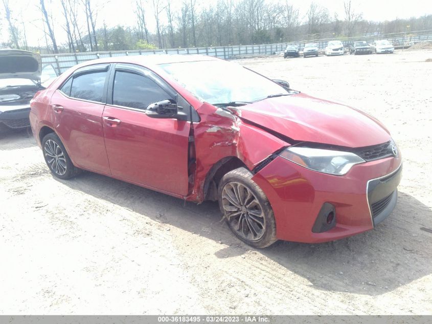 2014 TOYOTA COROLLA L/LE/S/S PLUS/LE PLUS - 2T1BURHEXEC144332