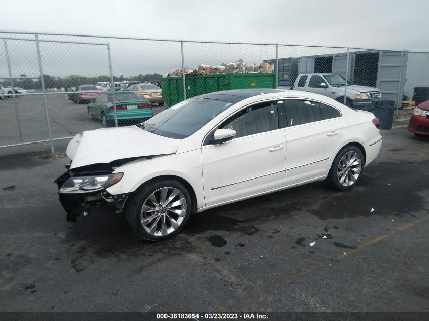 2013 VOLKSWAGEN CC VR6 EXECUTIVE 4MOTION WVWGU7ANXDE560977