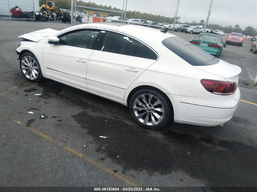 2013 VOLKSWAGEN CC VR6 EXECUTIVE 4MOTION WVWGU7ANXDE560977