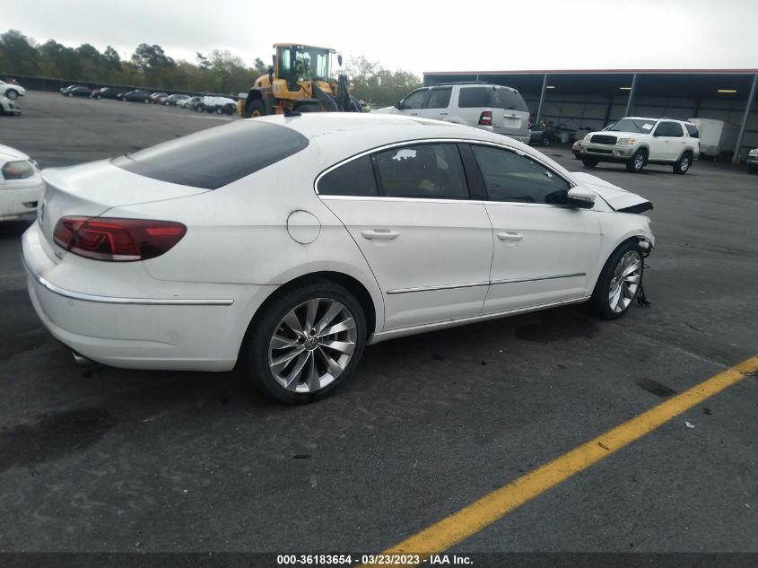 2013 VOLKSWAGEN CC VR6 EXECUTIVE 4MOTION WVWGU7ANXDE560977
