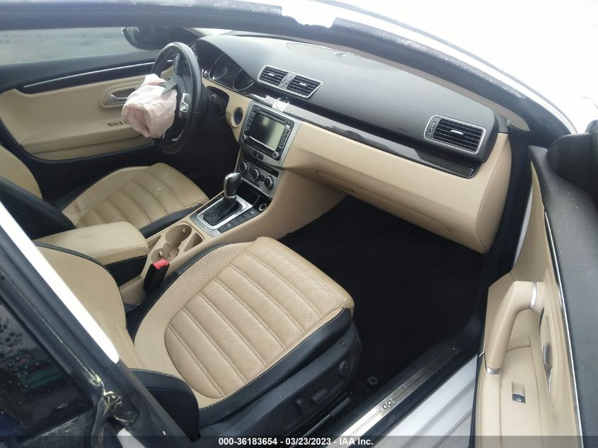 2013 VOLKSWAGEN CC VR6 EXECUTIVE 4MOTION WVWGU7ANXDE560977