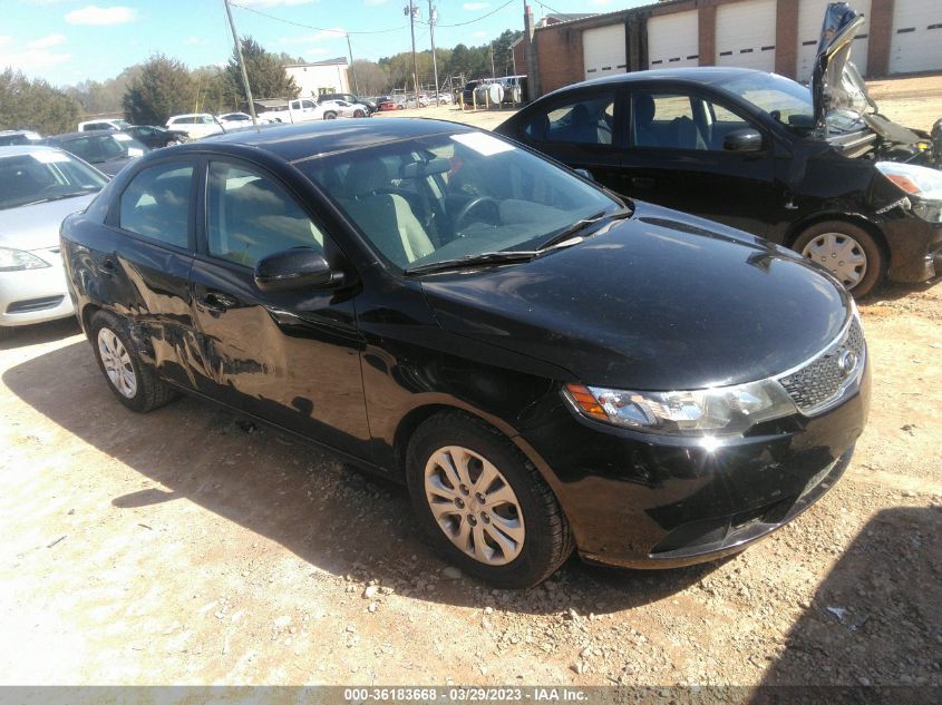 VIN KNAFU4A20D5708437 2013 KIA FORTE no.1