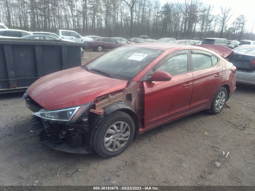 VIN 5NPD74LF1LH498656 2020 HYUNDAI ELANTRA SE