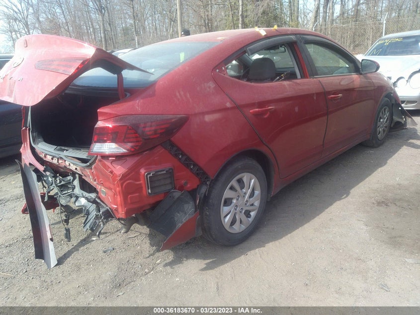 VIN 5NPD74LF1LH498656 2020 HYUNDAI ELANTRA SE