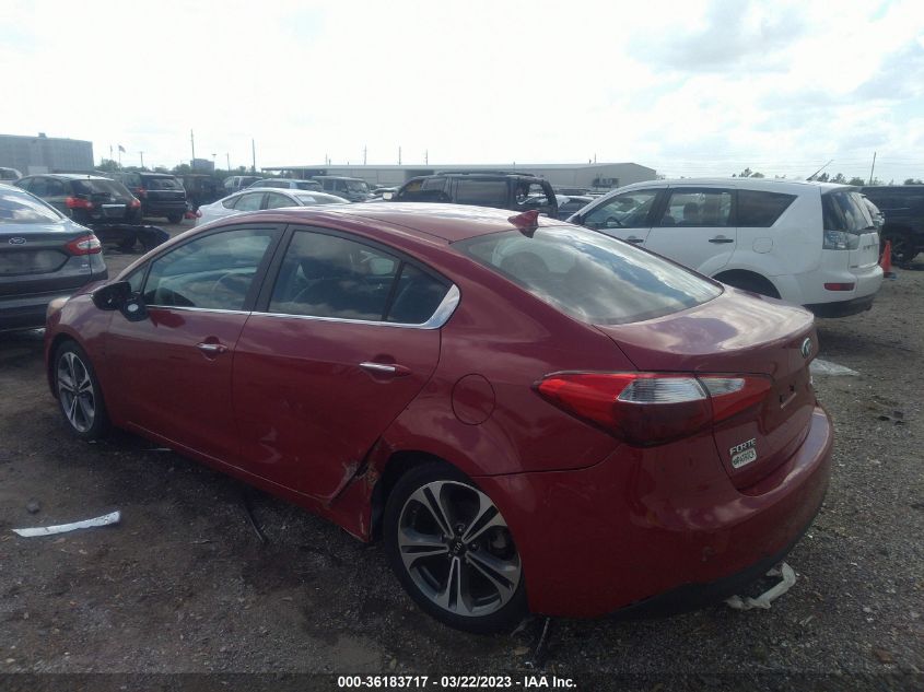 2014 KIA FORTE EX - KNAFZ4A89E5198807