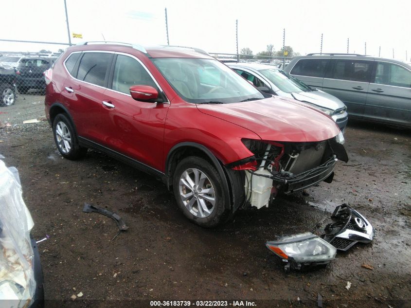 2015 NISSAN ROGUE SV - KNMAT2MT7FP582951