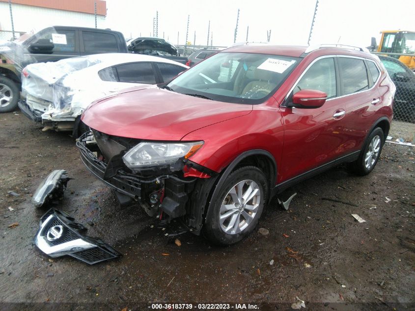 2015 NISSAN ROGUE SV - KNMAT2MT7FP582951