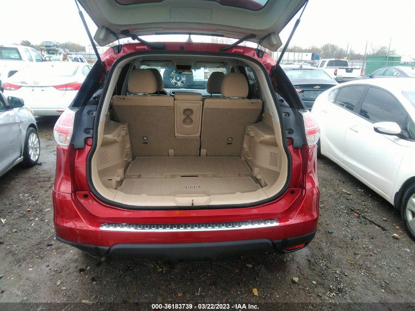 2015 NISSAN ROGUE SV - KNMAT2MT7FP582951
