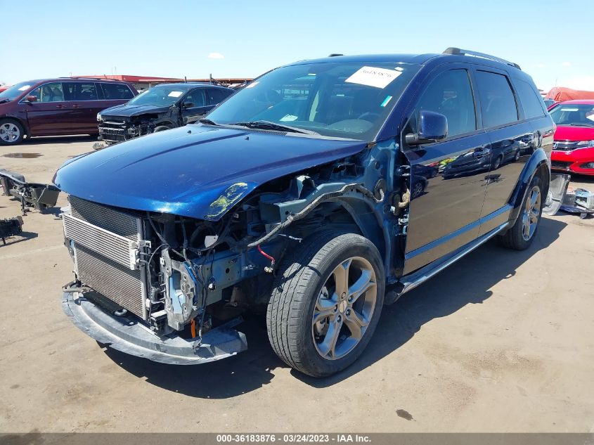 2017 DODGE JOURNEY CROSSROAD PLUS - 3C4PDCGG3HT673869