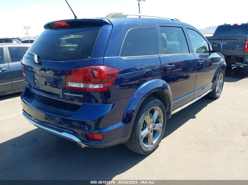 2017 DODGE JOURNEY CROSSROAD PLUS - 3C4PDCGG3HT673869