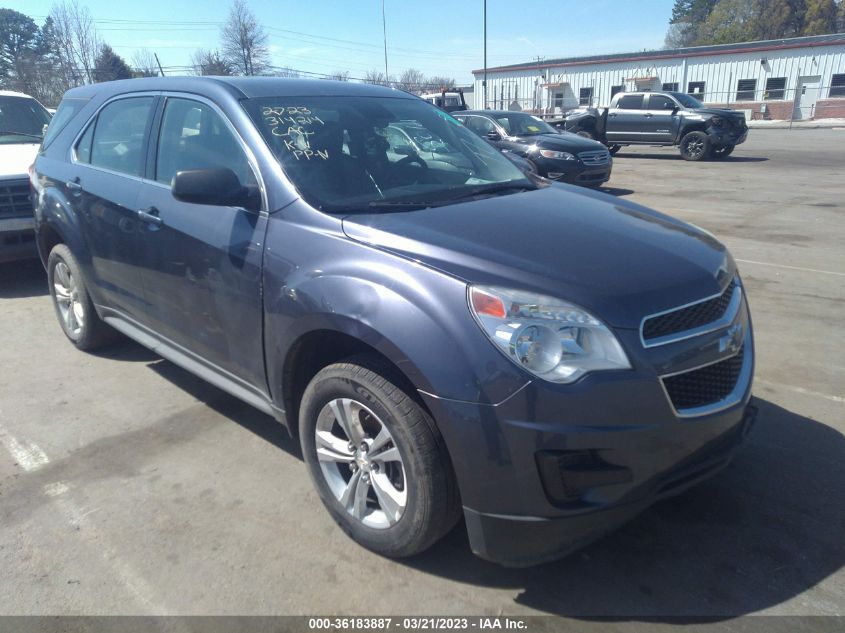 2013 CHEVROLET EQUINOX LS - 2GNALBEK1D6314214