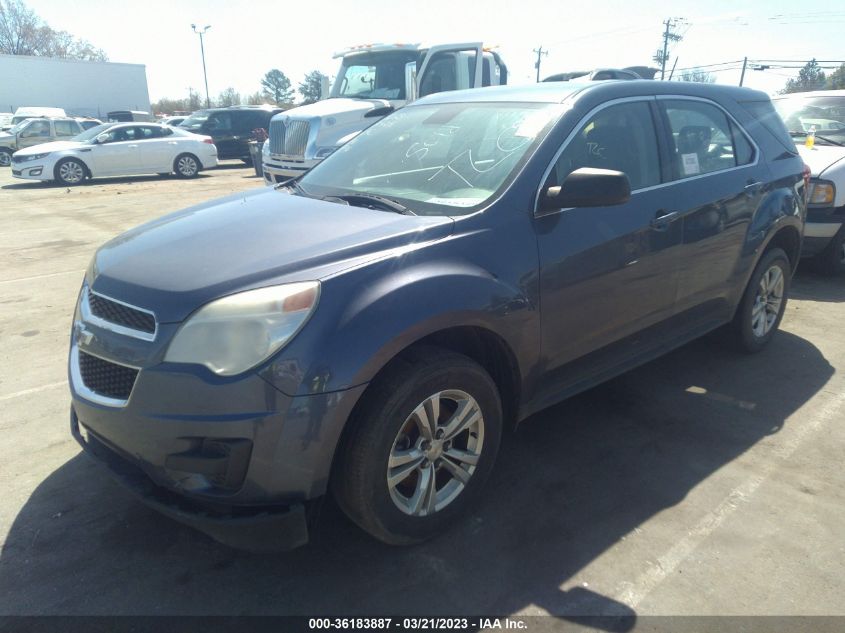 2013 CHEVROLET EQUINOX LS - 2GNALBEK1D6314214